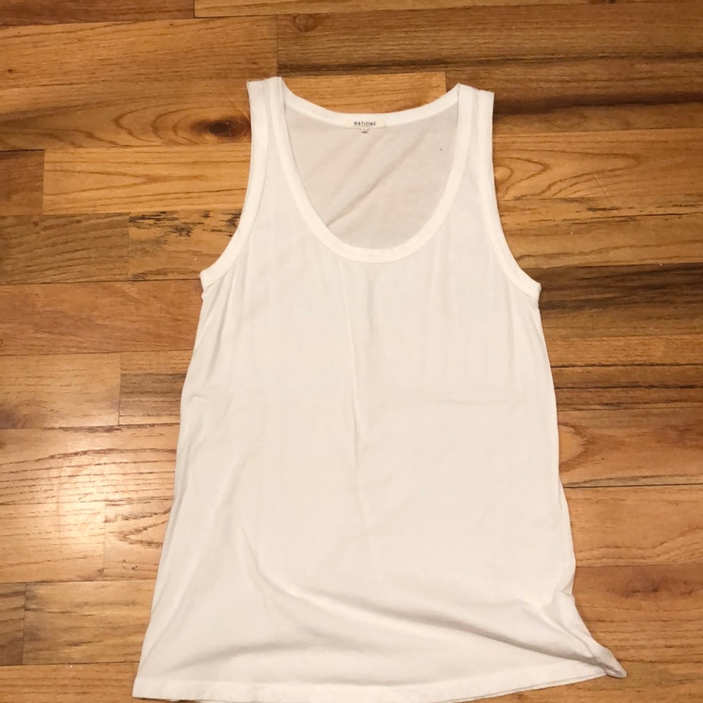 Nation LTD white tank